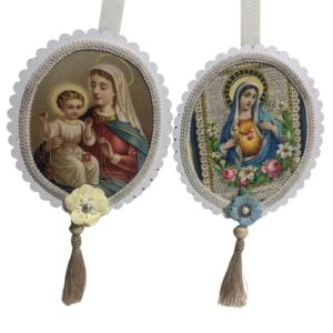 ESCAPULARIO DE PORTA SAGRADO CORAÇÃO DE MARIA