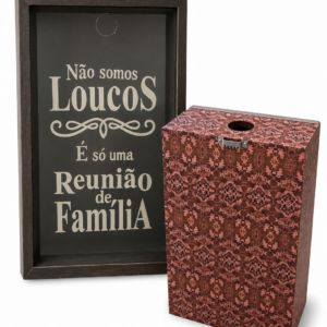 Caixa Porta Rolha Vinho